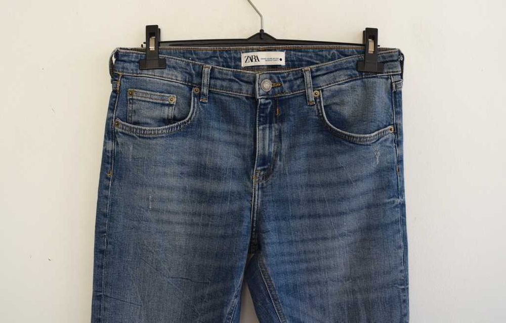 Zara e42 w32 s m spodnie jeansy klasyczne rurki