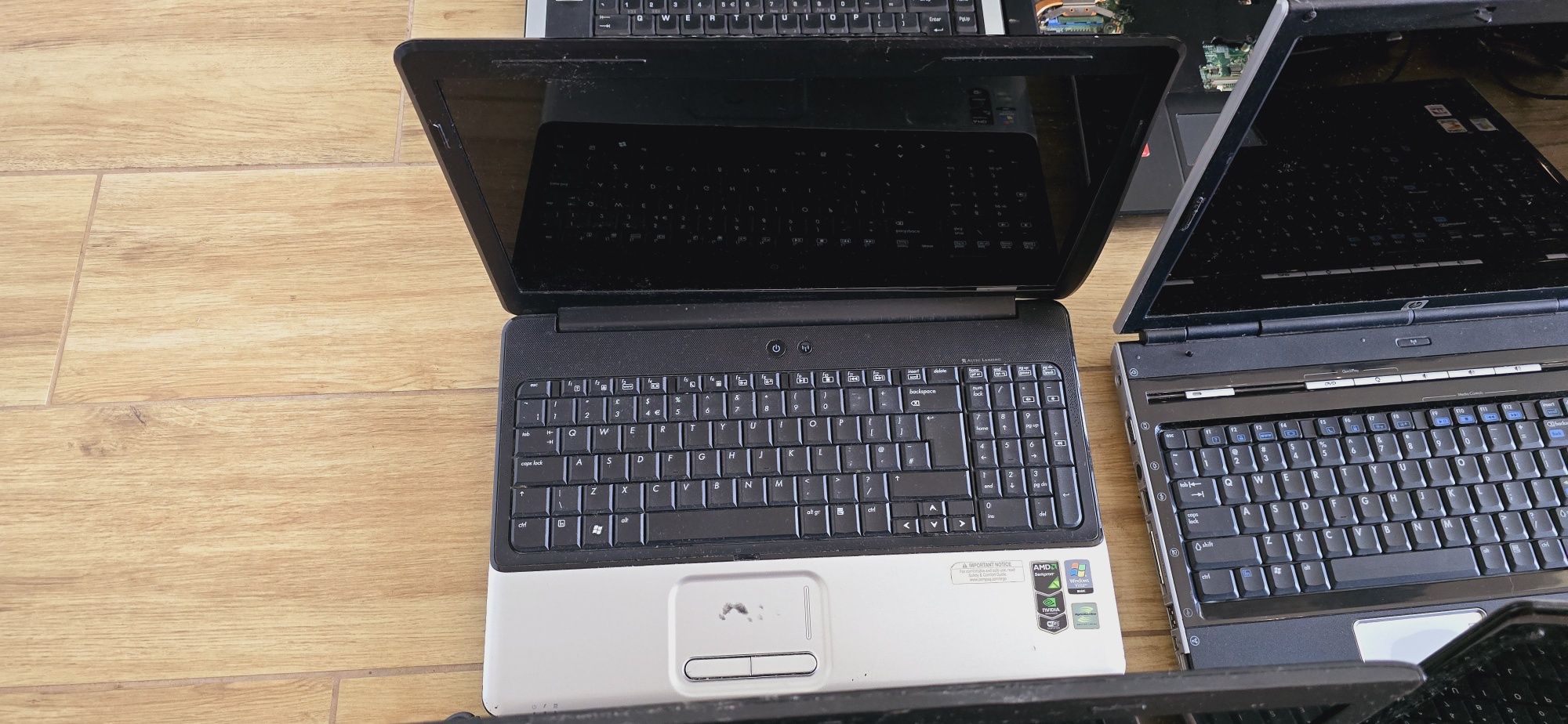 Zestaw laptopów 7 szt laptopy komputery