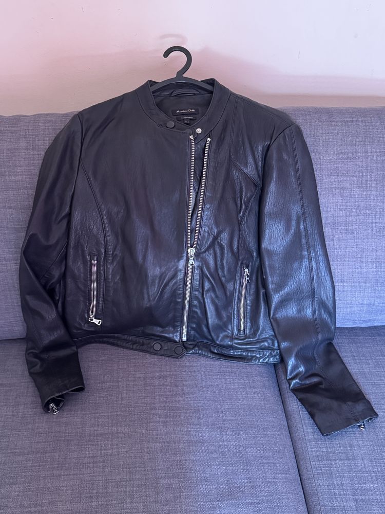 Casaco pele Massimo Dutti