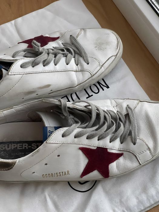 Golden goose 44р чоловічі шкіряні кросівки