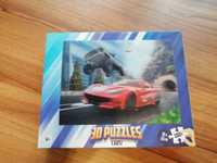 Puzzle 3D Cars dla dzieci