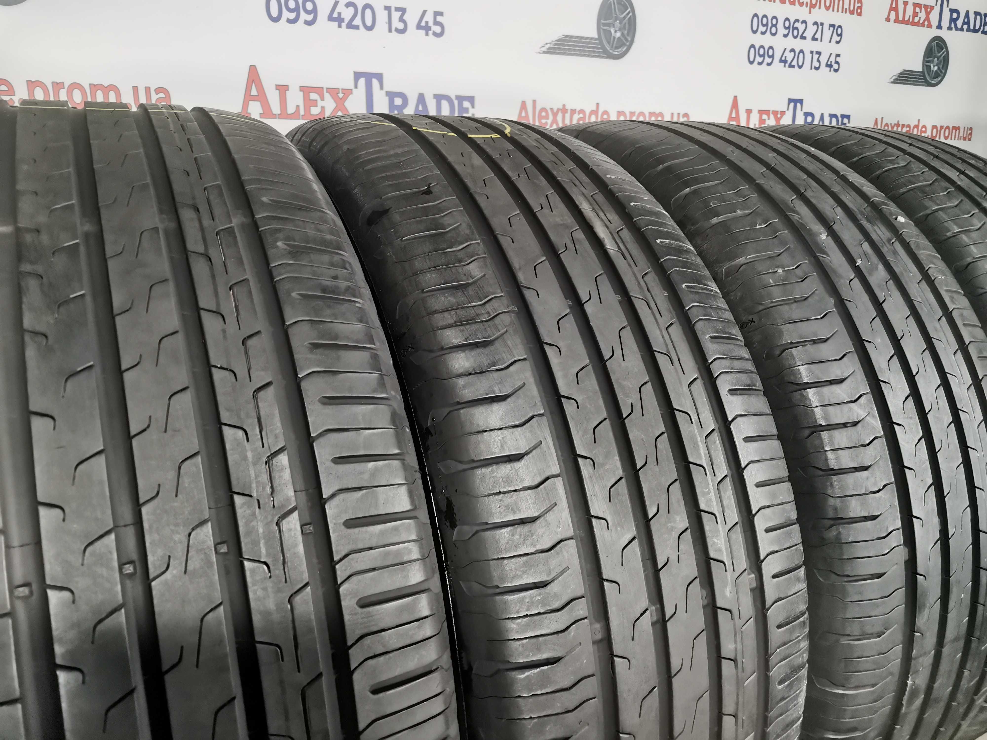 4 шт. 235/55 R18 Continental EcoContact 6 літні шини б/у