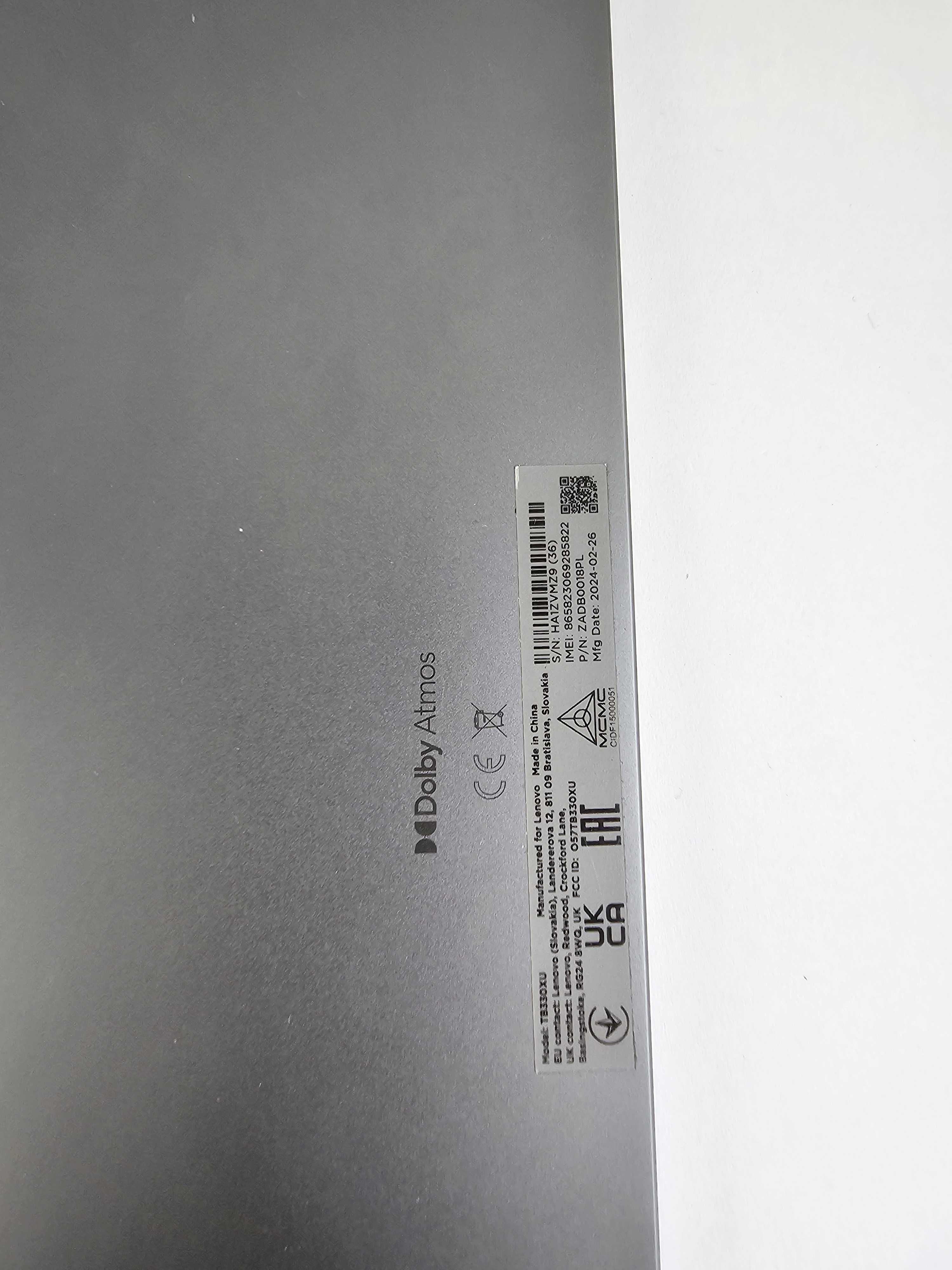 Tablet Lenovo Tab M11 4/128GB + pudełko, rysik