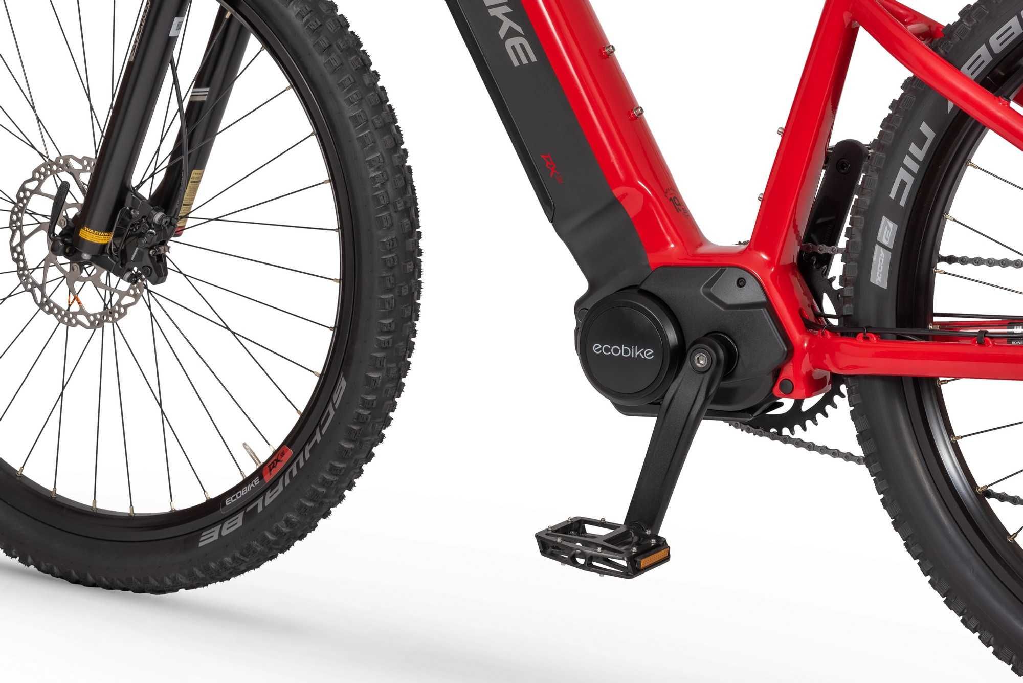 Rower elektryczny EcoBike RX 500 MTB silnik centralny