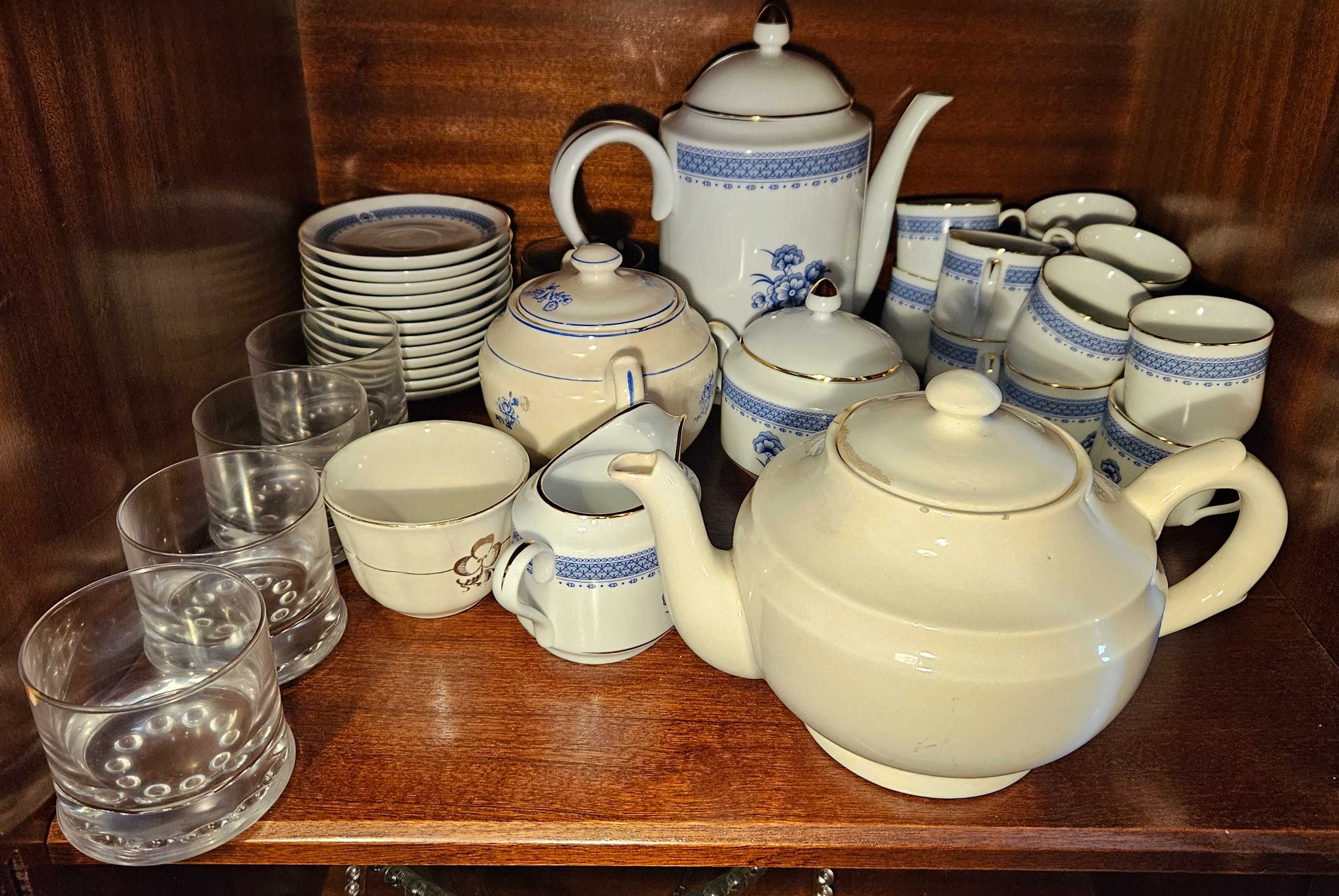 Serviço Porcelana Completo 12 Pessoas - 95 Peças - Porce Oeste - Novo