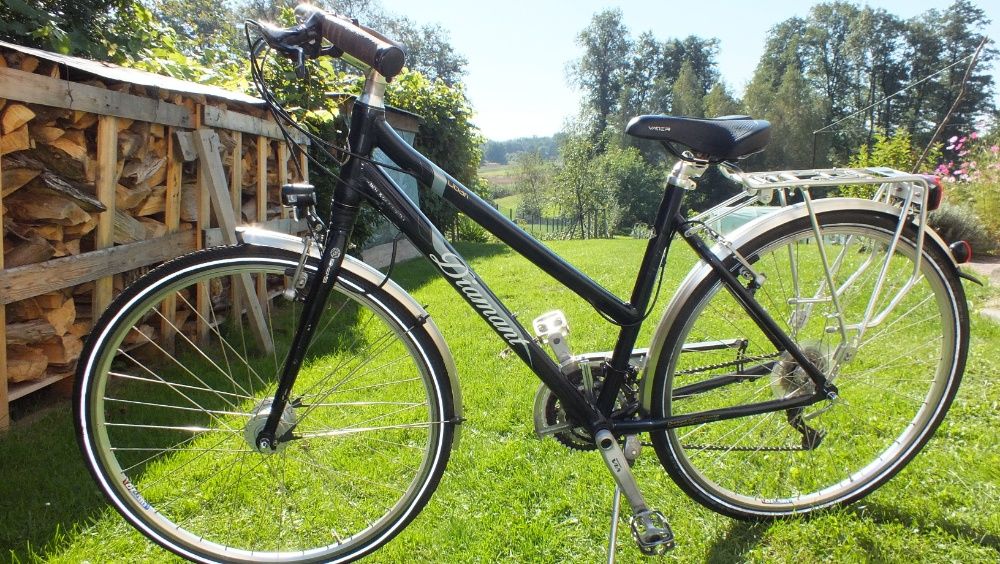 Super rower damka Diamant cala na SRAM VIA 3x8 okolice krakowa