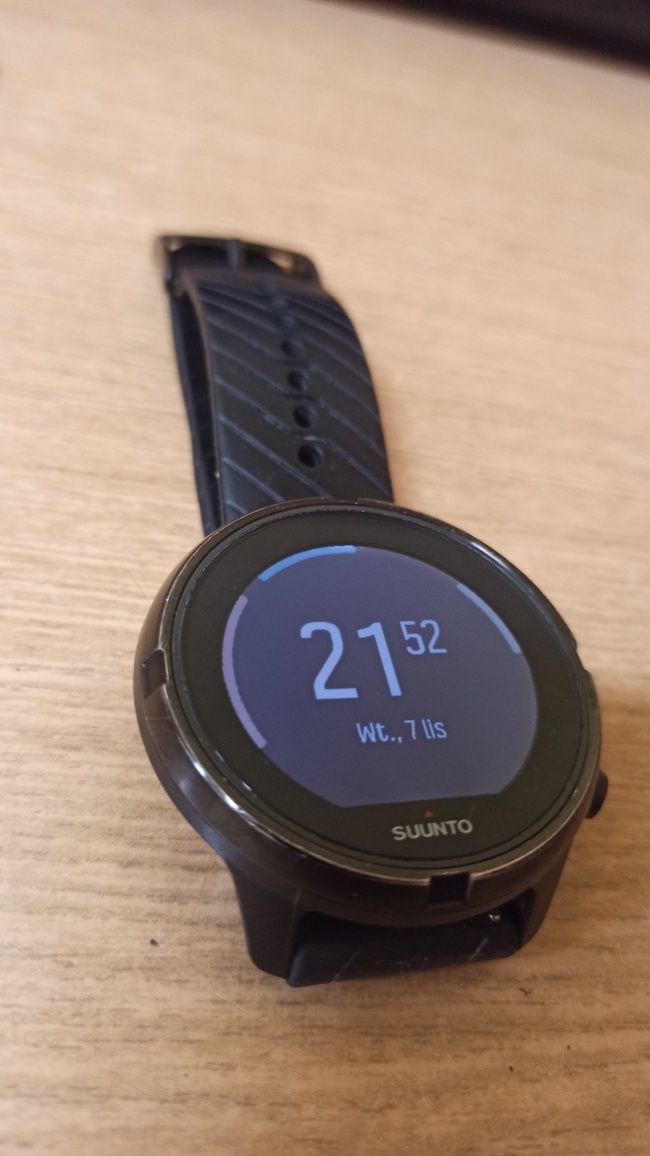 Suunto 9 Black zegarek do biegania 2 ładowarki