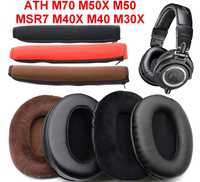 Амбушюры Накладки Audio-Technica ATH M70 M50X M50 MSR7 M40X M40 M30X