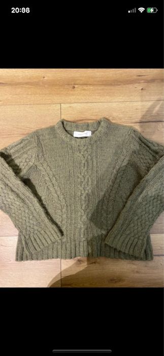 Sweter z dobrym składem alpaka wełna