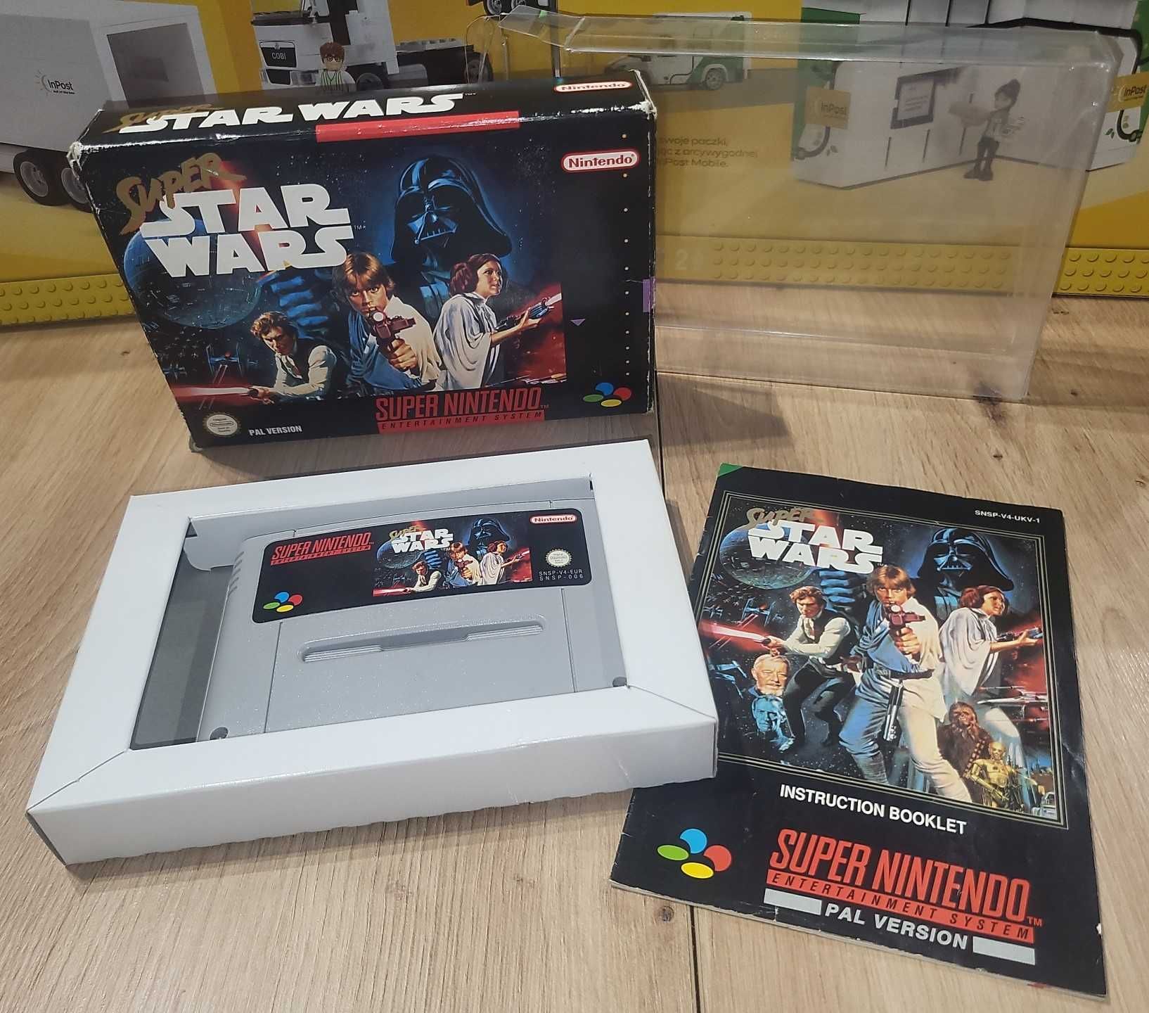 Gra Super Star Wars - NINTENDO SNES - DB+ stan CIB Komplet +Protektor
