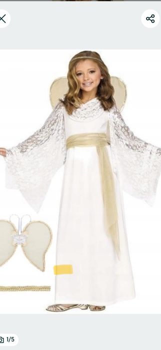 Strój Aniołka Święta, Wigilia, Jasełka 140-150