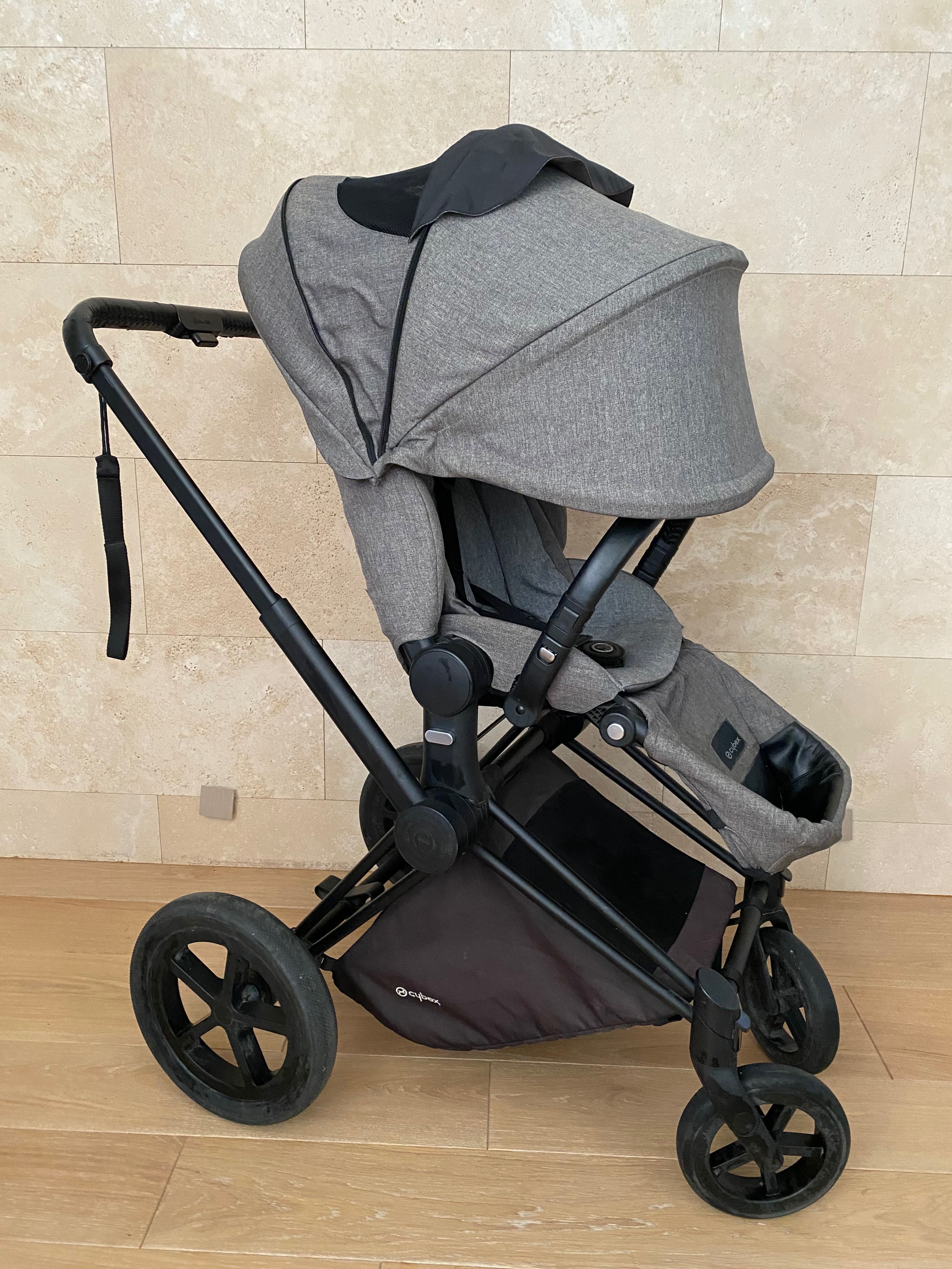Коляска Cybex Priam Platinum 3 in 1 з додатковими аксесуарами б/у