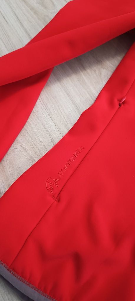 Czerwony sportowy polar bluza Regatta Softshell Membrana