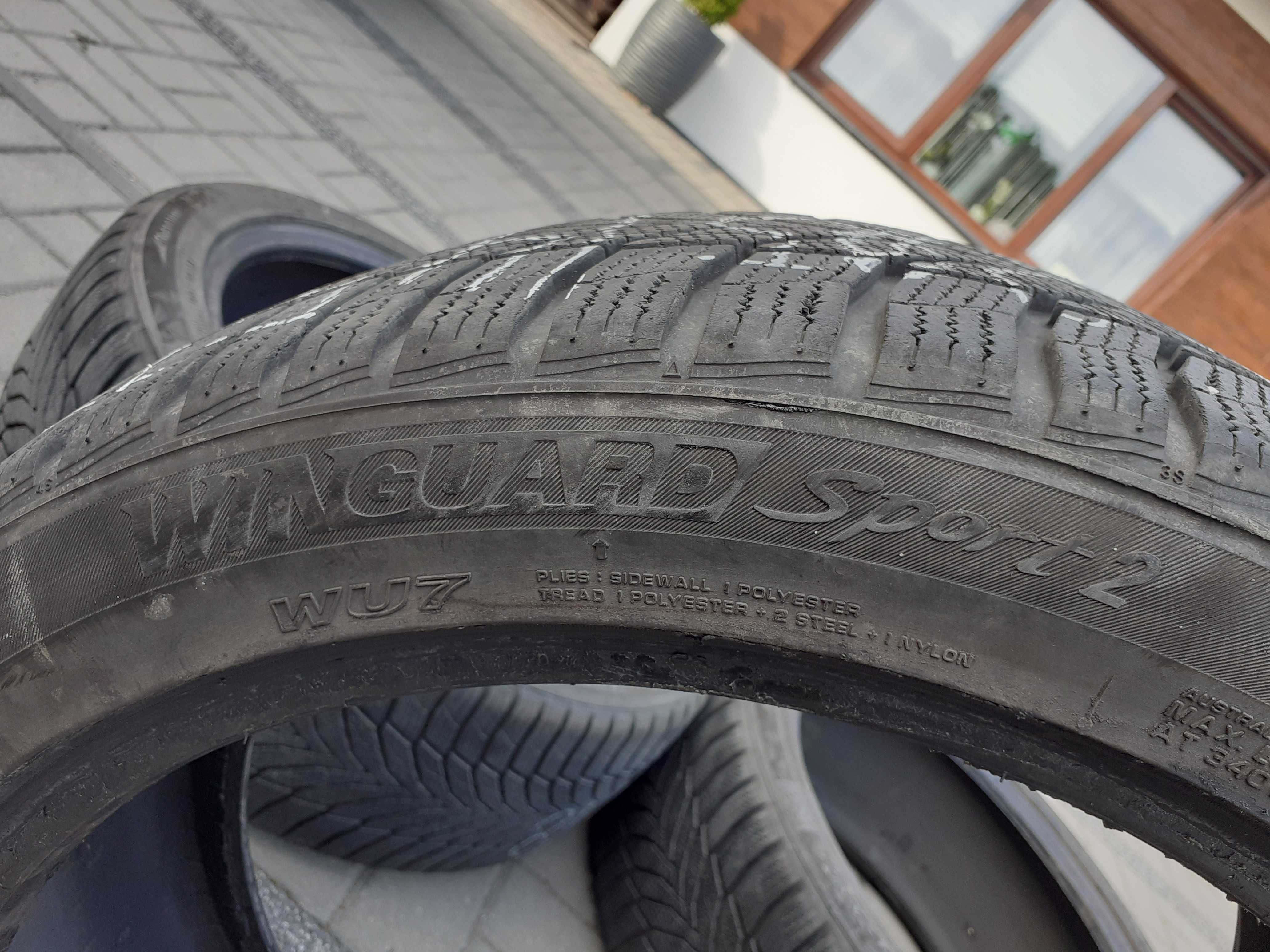 Sprzedam komplet opon zimowych Nexen Winguard Sport 2
