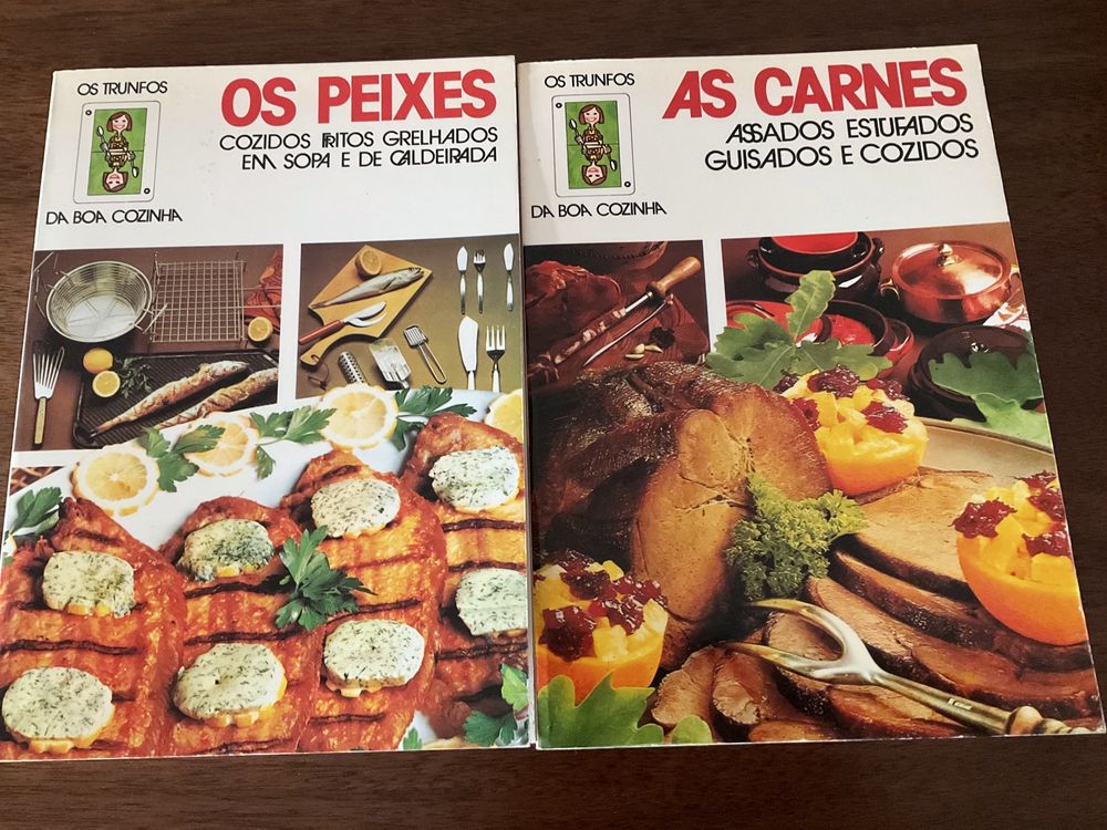 Dois livros de culinaria