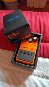 Boss DS-1 Distortion Pedal de efeito guitarra