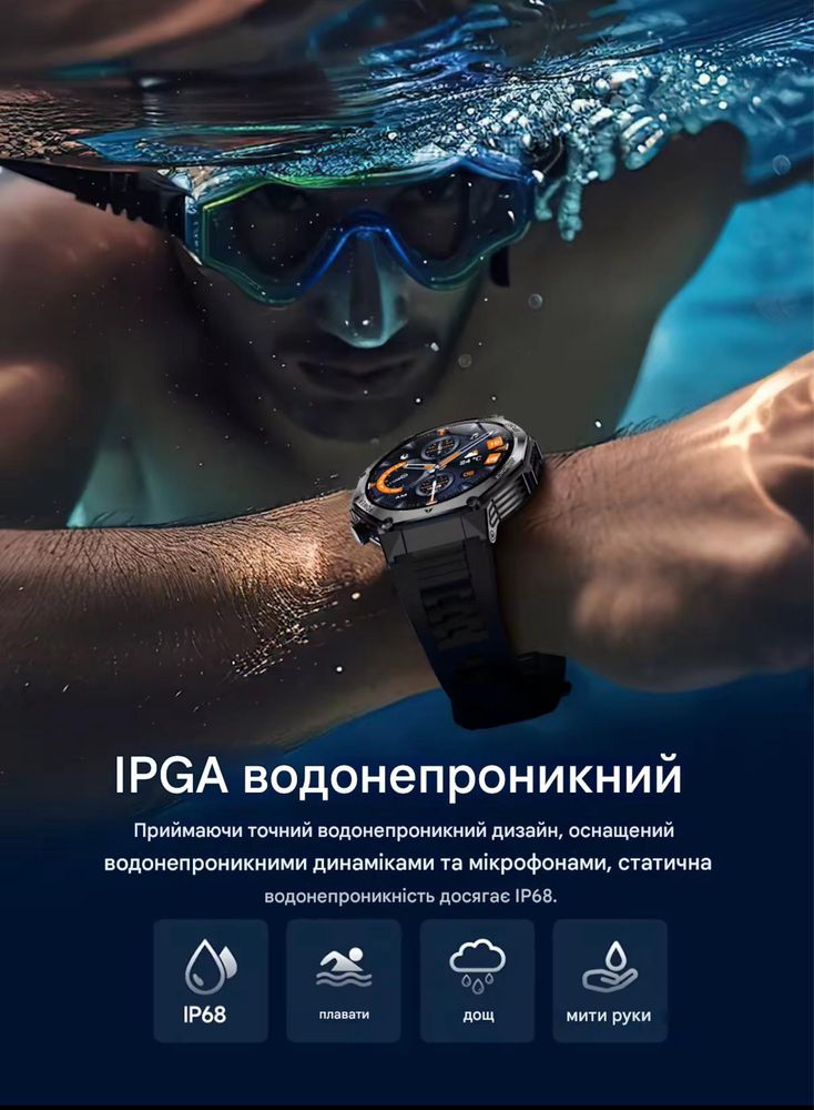 Smart HARDY AK82 Black смарт-часы