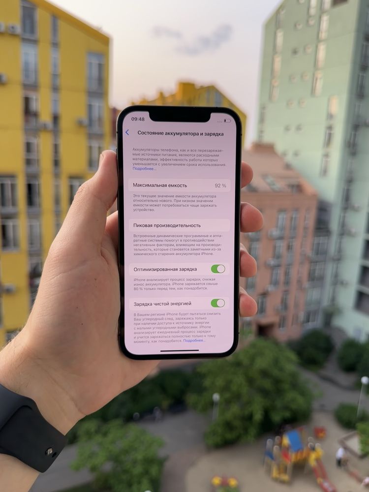 92% Аккум Идеал iPhone 12 Pro 128Gb Graphite Neverlock Айфон про Black