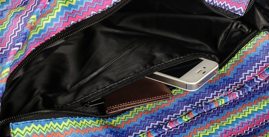 materiałowa torba na laptopa do 15 cali - loren