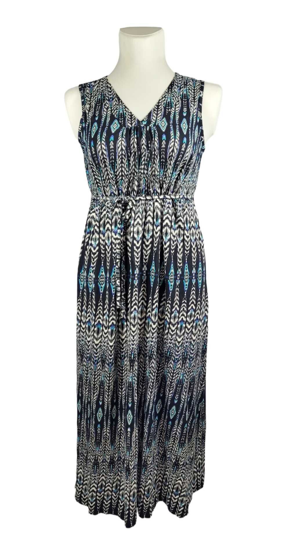 Nowa długa sukienka wzór 42,XL/44,XXL CELLBES maxi plus size na lato