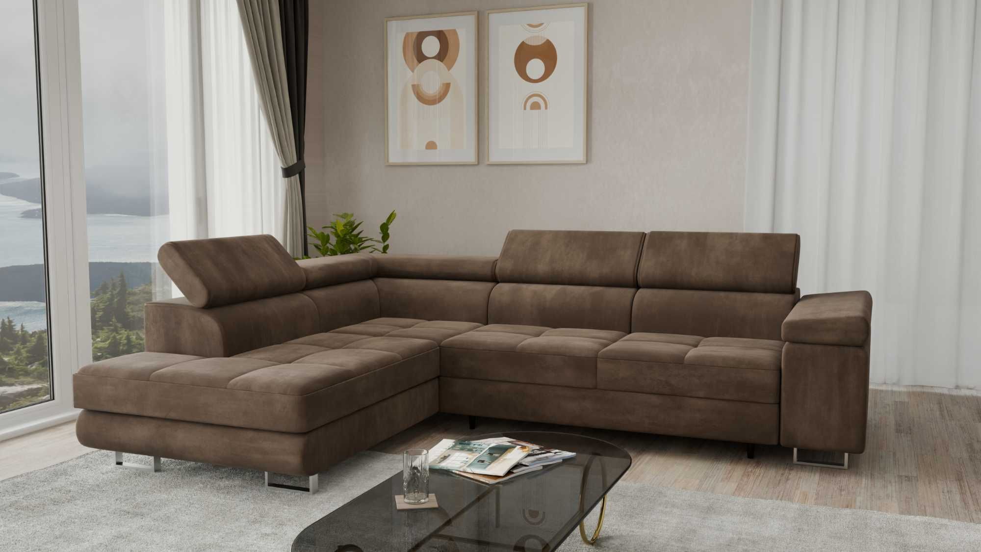 Narożnik, sofa narożna Aspen L, dostawa 0zł CAŁA POLSKA