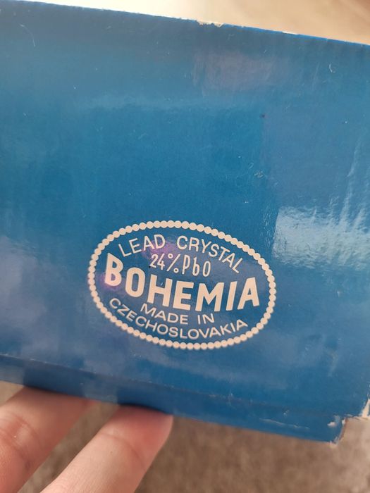 Karafka i szklanki Bohemia