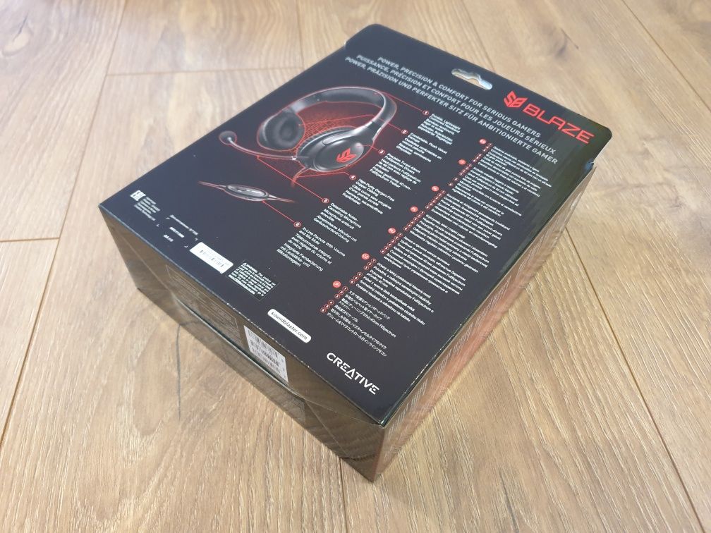 Słuchawki gamingowe Creative Sound Blaster Blaze SB GH0320 pilot