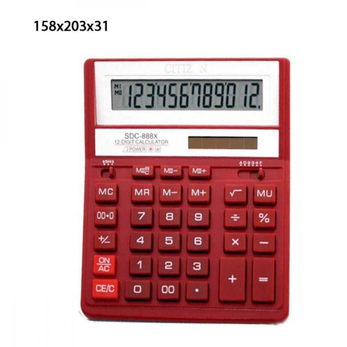 Бухгалтерский калькулятор Citizen 888