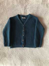 Sweter turkusowy/morski dla chłopczyka, rozmiar 92, Sinsay