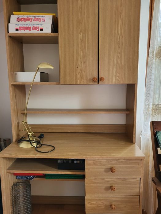 Regał. młodzieżowy,dziecięcy z biurkiem.