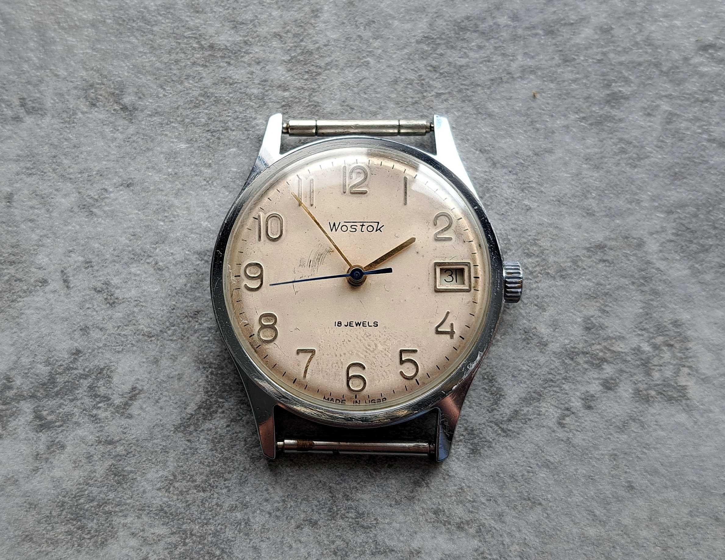 Wostok radziecki zegarek vintage retro