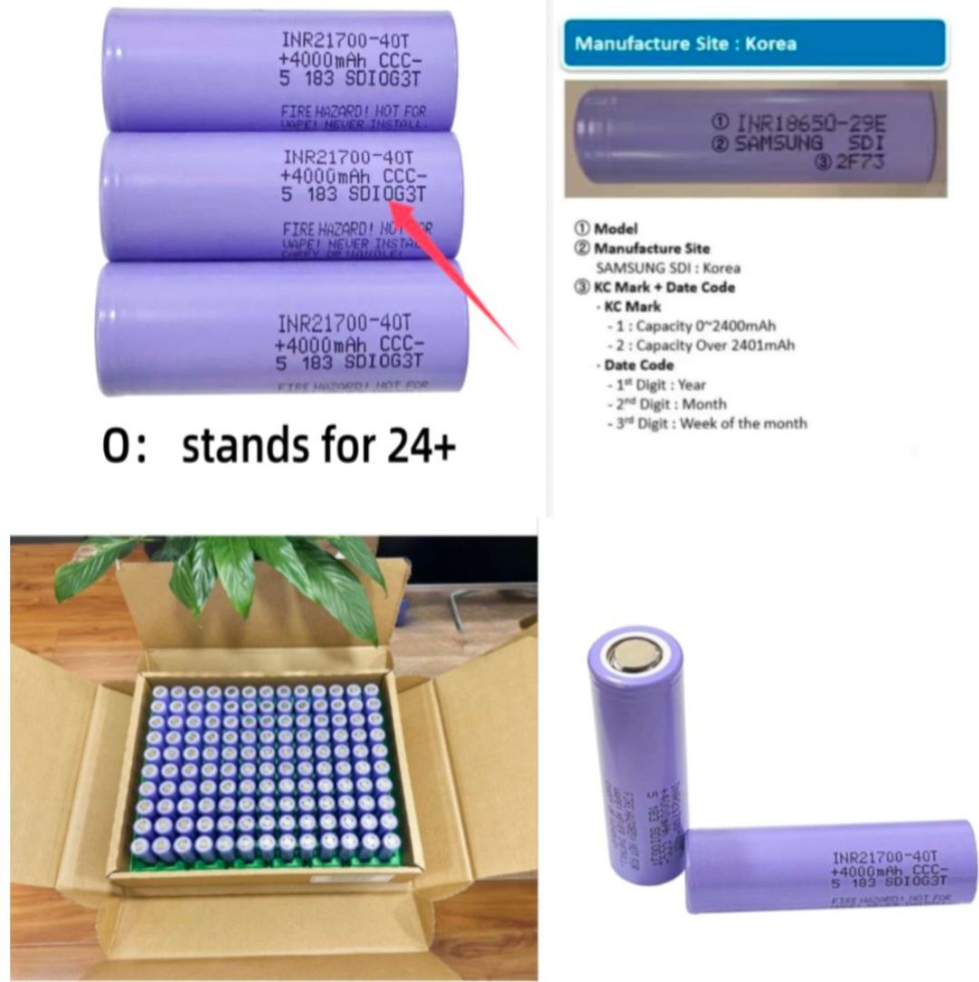 Samsung INR 21700 - 40T 35А Li-ion, Акумулятор, Новий, Високотоковий
