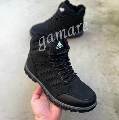 Buty zimowe adidas śniegowce męskie czarne trapery adidasa 41-46