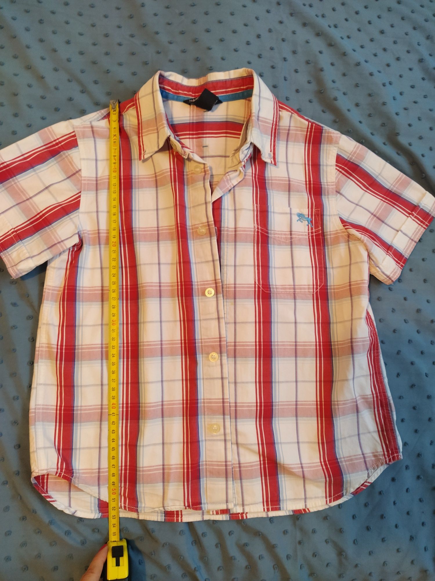 Koszula w kratę h&m 128