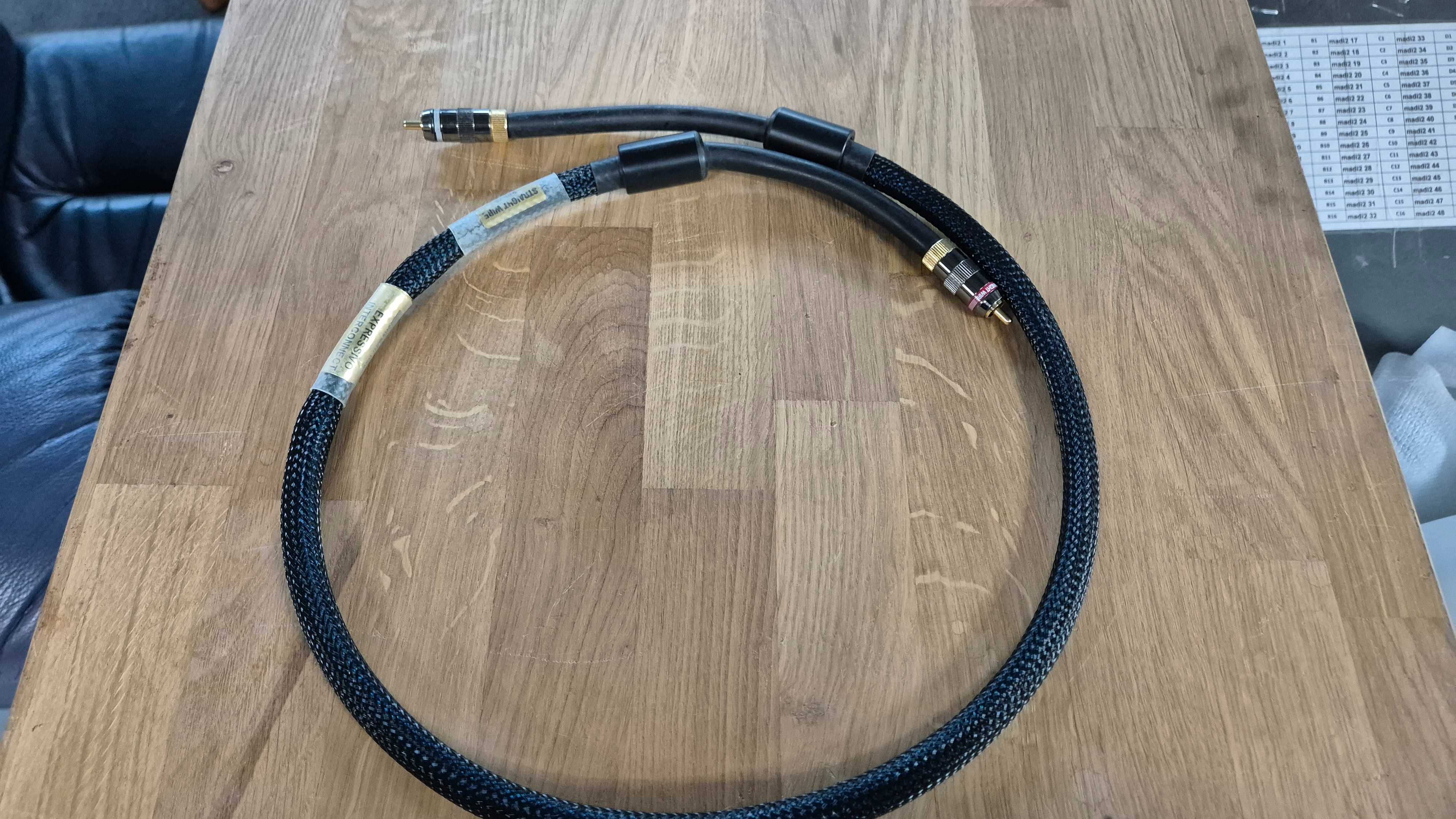 Straight Wire EXPRESSIVO RCA (EXI0010) 1м Кабель RCA-RCA, пара