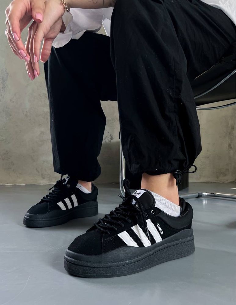 Adidas Campus x Bad Bunny Black White