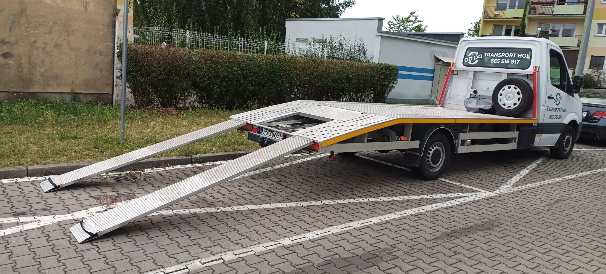 Mercedes-Benz Sprinter  Autolaweta w906 lift biturbo klimatyzacja