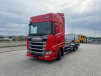 Scania R410/ 430Tkm/ 2020r/ BDF/ ZAWIESZENIE FULL PODUSZKA/ KLIMA POSTOJOWA/ SERWIS NIEMCY  R410/ 430 tyskm/ Klima Postojowa/ oś wleczona skrętna !