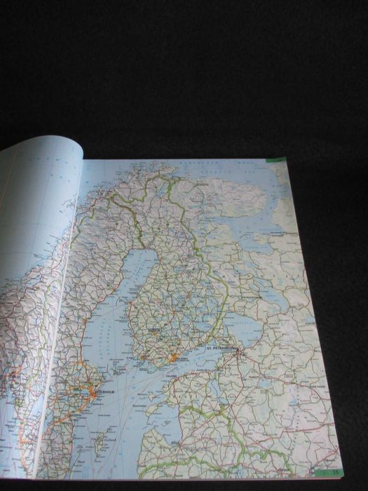 Livro Grande Atlas das Estradas da Europa