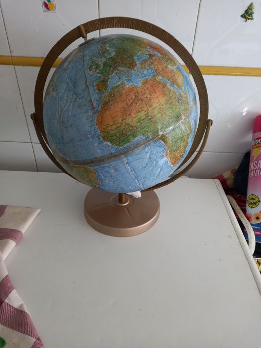 Globo terrestre Antigo.