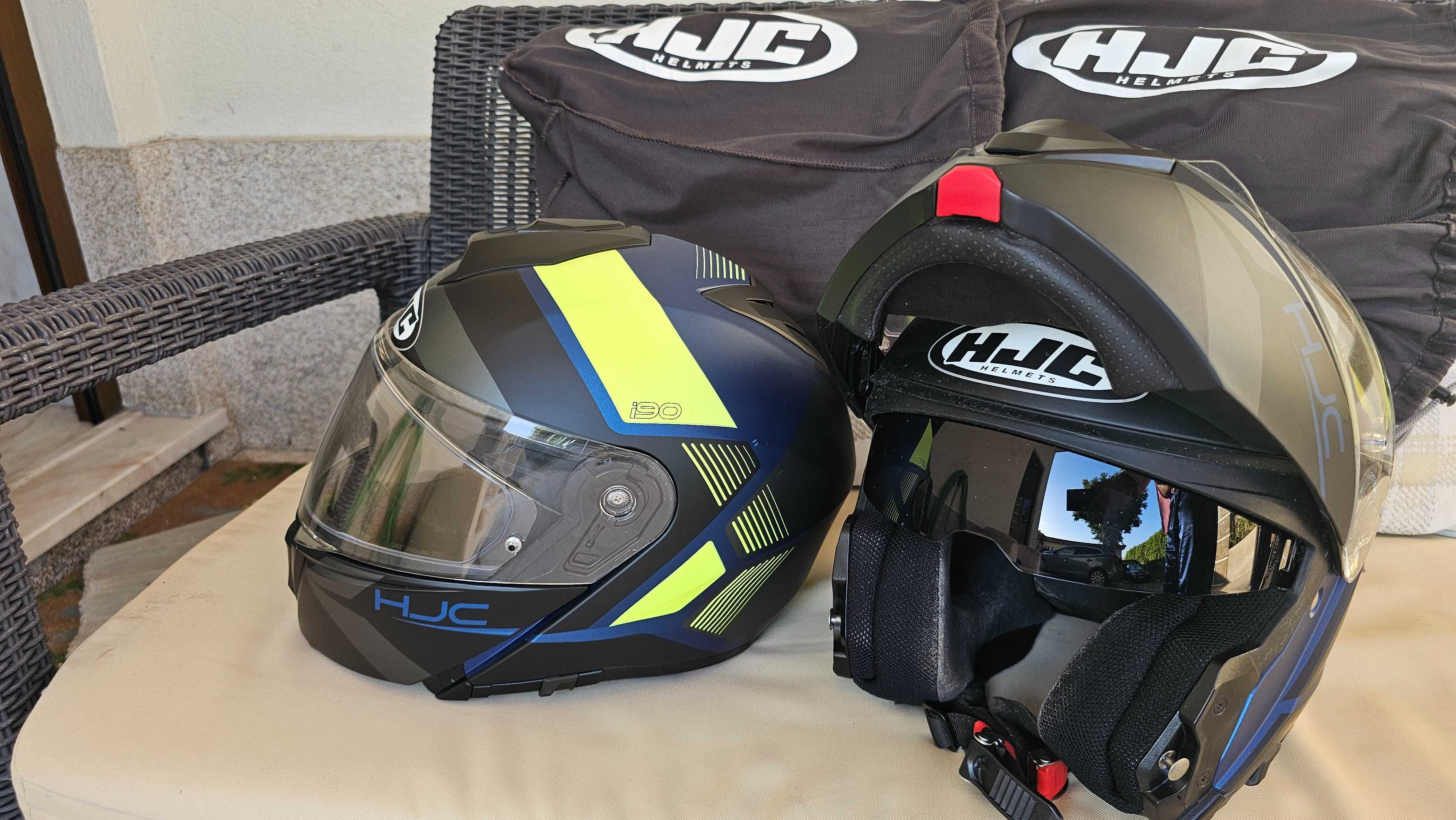Capacete  hjc i90 modelar