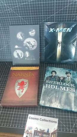 DVDs colecionador Nárnia, X-men, Un Chien Andalou, Sherlock Holmes