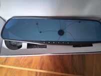 Rejestrator jazdy w lusterku z kamerą cofania vehicle blackbox DVR fu