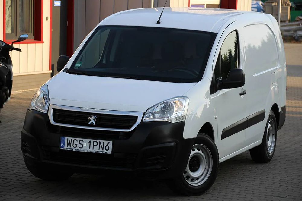 Peugeot PARTNER MAXI*Długi*1,6 BlueHDI 100KM*KLIMA*2016r  Tylko 188,oookm- Cały w Oryginale- z Niemiec - Tablice PL