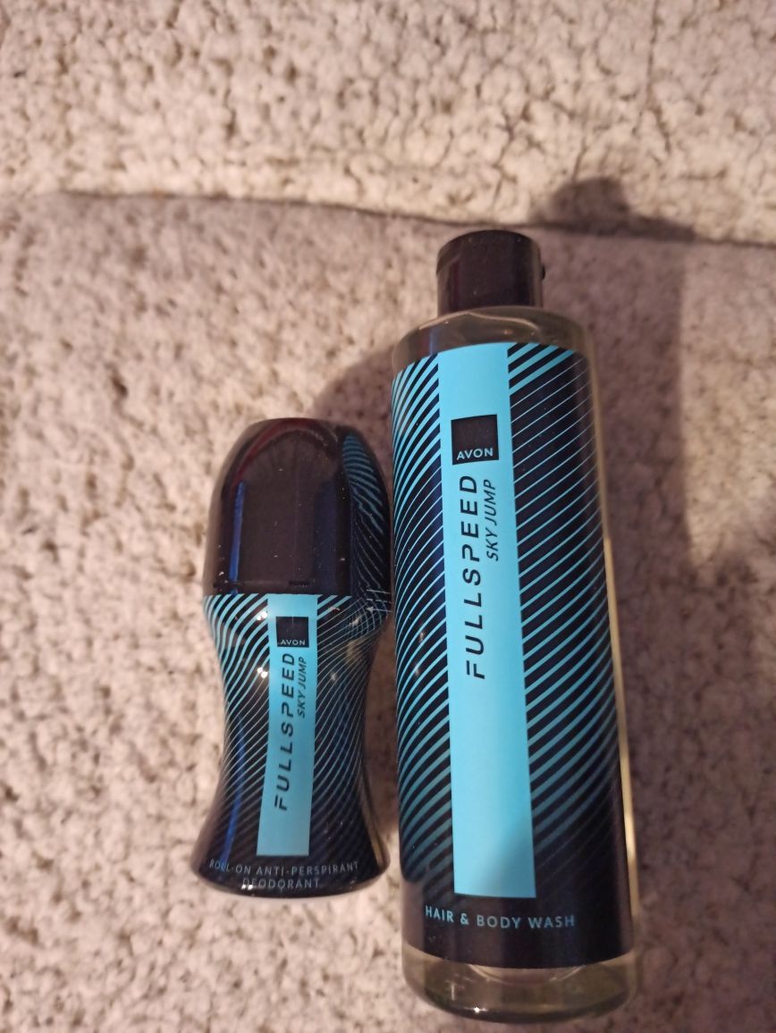 Avon Full Speed Sky Jump Zestaw [Antyperspirant + Żel]