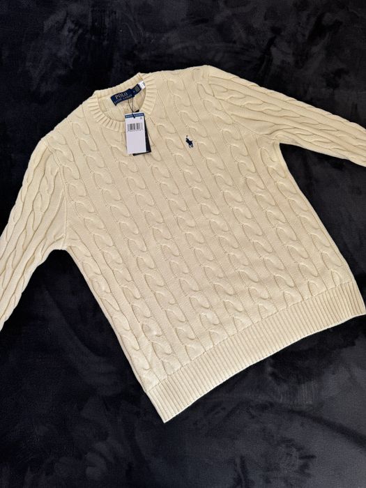 Okazja Sweter Męski Polo Ralph Lauren Rozmiar M i L Idealny na Prezent