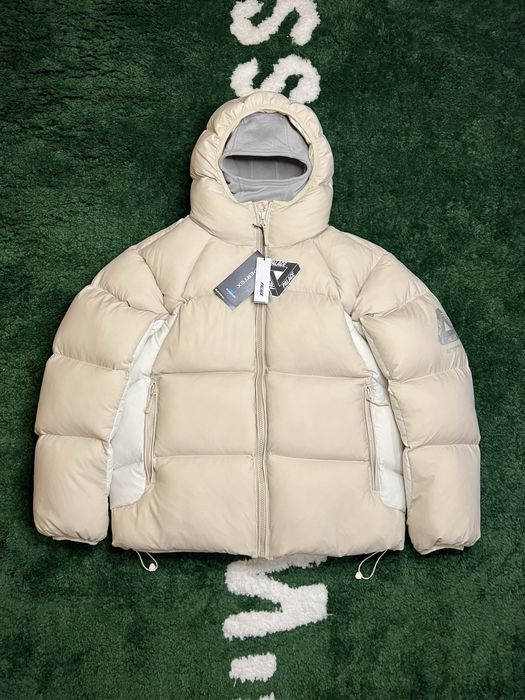 Пуховик Palace Pertex Matte Balaclava Puffa Stone Arctica | [S, M, L]