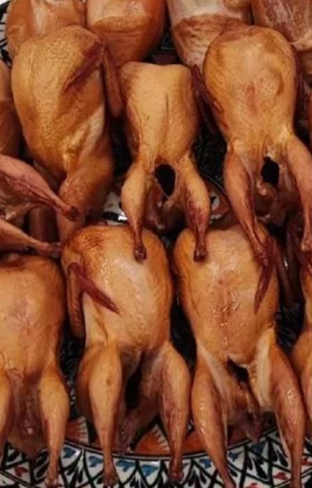 Перепелиное мясо (свежие и копчёные)