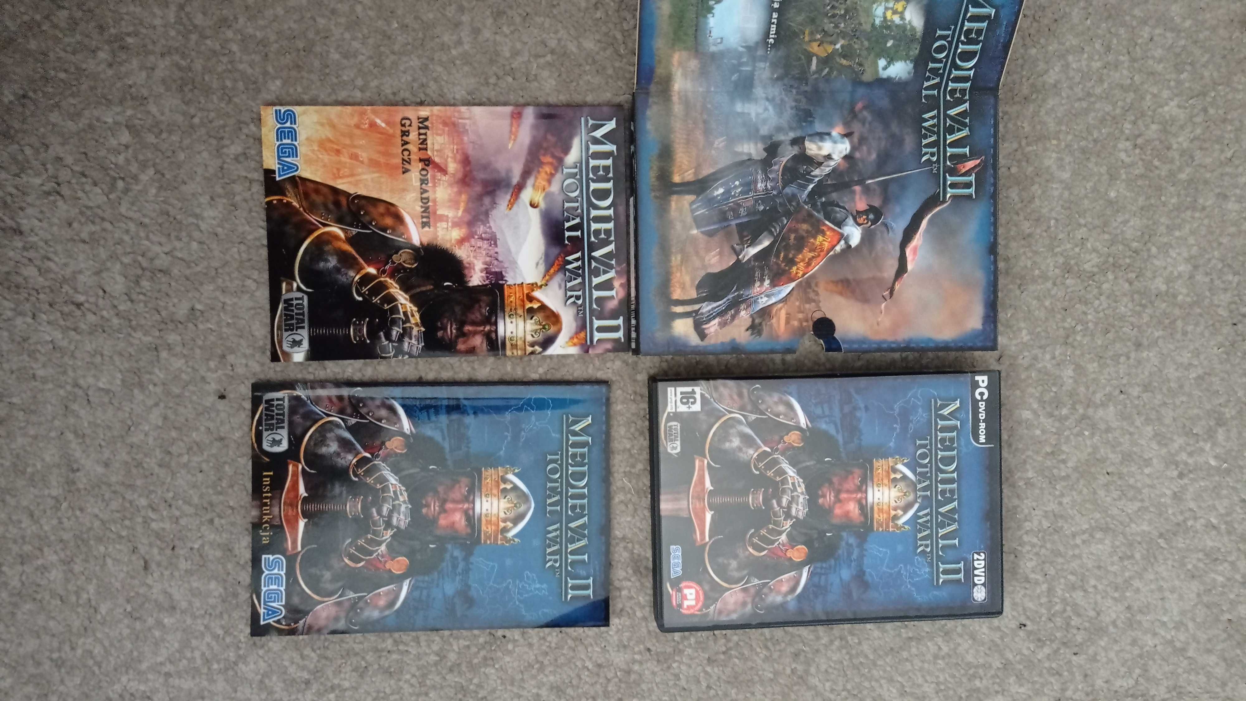 Gry PC-Medieval Total 2 War,World of Conflict, COD 4 Modern Warfare