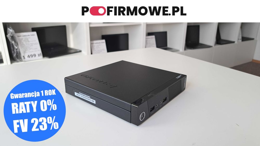Biurowy Lenovo ThinkCentre M93 USFF i5 8GB RAM SSD Wi-Fi Klasa A Win11